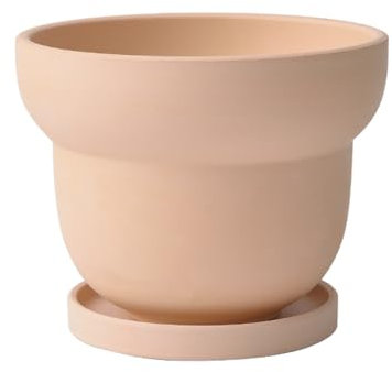 IOEDHW Pots d'orchidées en terre cuite, pots en argile en terre cuite avec trous de drainage et soucoupe, pot succulent absorbant et respirant pour plantes vertes, contrôle des racines, pour orchidées