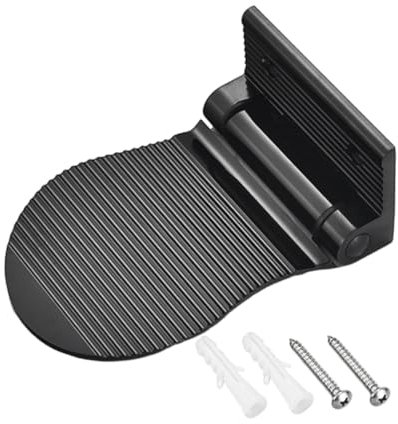 minkissy Shower Footplate Nonslip Pedal for Bathroom Leg Shaving Shower Foot Rest Wall Mounted Foot Stool