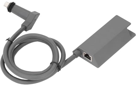 Adaptateur Ethernet Internet par Satellite V2 pour Antenne parabolique Rectangulaire Connexion Réseau Stable Adaptateur Ethernet pour RéSeau Externe Filaire Gen 2 à Actionnement