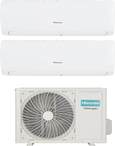 CJMR0902G+CJXR1202G+ 2AMW42U4RGC - Climatizzatore Dual Split, Inverter, con Pompa di calore, 9000 + 12000 btu