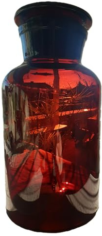 Generisch Apothekerflasche 5 L, Weithals, Braunglas
