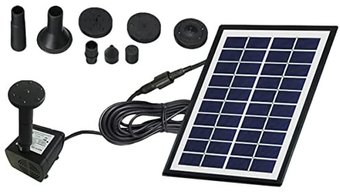 FONDOTIN Solarbrunnen Für Miniteich Schwimmender Brunnen Mit Solar-wasserpumpe Wasserbrunnen Für Garten Und Teich Solarbrunnen-wasserpumpe Ohne Kabel Automatischer Springbrunnen Für Vogeltr