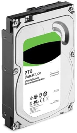 JXCHSWOU Disco rigido SATA 3 interfaccia 1 TB 2 TB 3 TB 4 TB PC desktop Disco rigido meccanico interno da 3,5 pollici SATA 6 Gb/s HDD 7200 RPM(3TB)