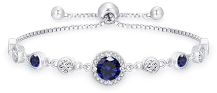Loutade Armband Damen Silber Infinity Armband mit Cubic Zirkonia | 12-25cm Verstellbar Armkette, Unendlichkeit Armkette Geschenke für Frauen Freundin, Geschenk für Weihnachten Muttertag