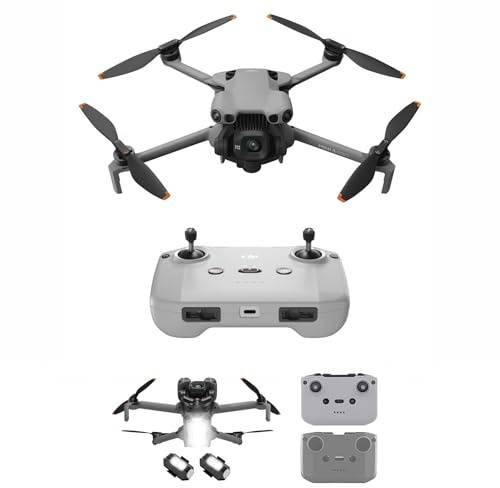 DJI Mini 5 Pro, drone ultraleggero e pieghevole con fotocamera, CMOS da 1 pollice, rilevamento omnidirezionale degli ostacoli, ActiveTrack 360°, drone 4K per principianti, C0 (Mini 5 Pro Bundle 3-it)