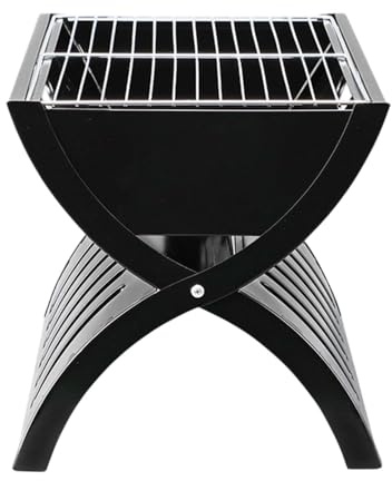 SZLIFE Barbecue Grill Picnic Barbecue Stand a casa Usi Porta Barbecue Porta Barbecue Rack per Campeggio Barbecue da Picnic Patio