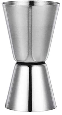 Coctelera de vino, coctelera acero inoxidable, accesorios barra, herramientas barman, taza medidora doble Jigger(20ml 40ml)