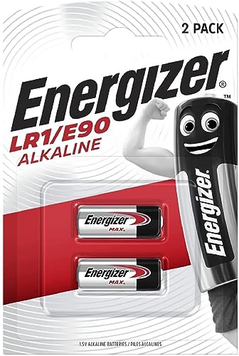 Energizer Lot de 2 Piles alcalines LR1 E90