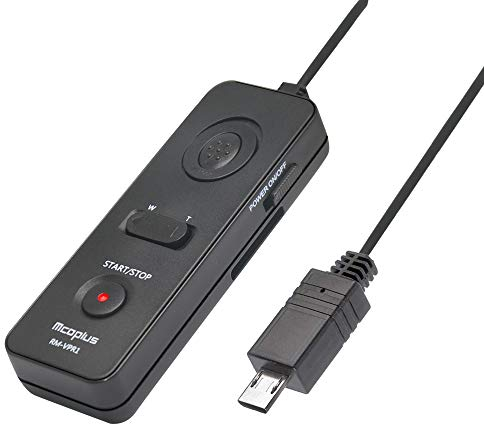 Mcoplus rm-vs1 - Telecomando con cavo multi terminale, design speciale per Sony a7 m2 A5100 A7S A5000 a-6000 A7R/A7/NEX-3 N ricambio per rm-vpr1 Nero