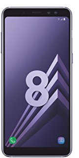 Samsung Galaxy A8 2018 Smartphone Débloqué 4G (Ecran : 5,6 pouces - Nano-SIM - Android 7.1 - 32 Go) Orchidée