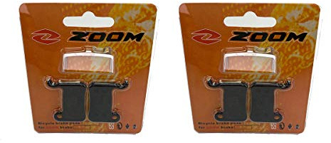 Two Pairs Zoom MTB Bike Brake Pads for HB-875 HB-870 HB-100 Shimano M595 M596 M585 M775 M355