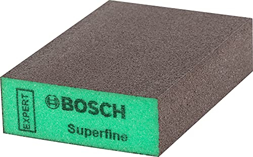 Bosch 1x EXPERT S471 Standard Blocks (for Paint on wood, Softwood, Ø 69 x 97 x 26 mm, Professional Accessory Hand Sanding)