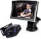 Espejo De Coche Para Bebé 5'' 1080p - Cámara Con Visión Nocturna y Amplia Para Asiento Trasero - Retrovisor Ajustable