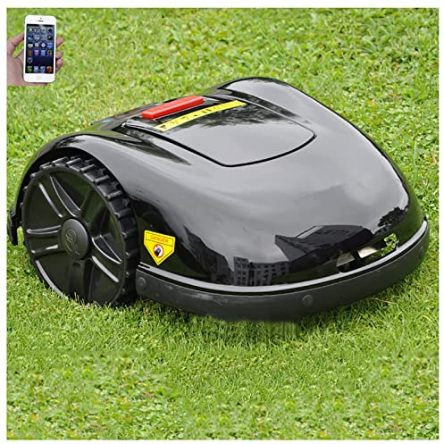 KIPEKE Garden Lawn Mower, Robotic Lawn Mower, WiFi App Control Gyroscope Navigation Garden Grass Cutter Robot for Big Lawn, Automatic Charging Automatic Rain Shelter
