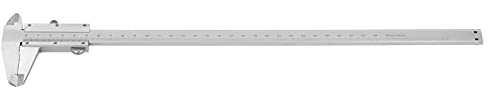 Hyuduo Messschieber aus Kohlenstoffstahl, Messschieber-Linealwerkzeug, Mikrometer-Messschieber für Werkstückbreite und Winkel (0-300mm)