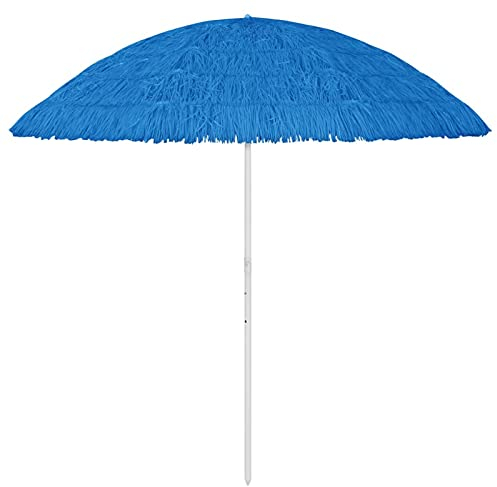 GuyAna Hawaii Sonnenschirm Blau 300 cm Gartenliege Wetterfest Outdoor Corner Sofa HäNgeliege Outdoor