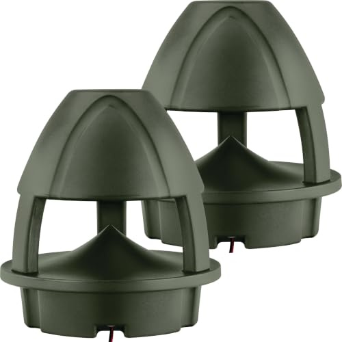 Pronomic HLS-560 GR utomhushögtalare 360° grön, passiv, set med 2