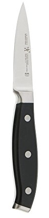 HENCKELS Forged Premio 3-inch Paring Knife, Black/Stainless Steel