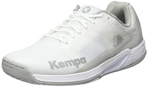 Kempa Femme Wing 2.0 Damen Handballschuhe, Weiß/Grün, 44 EU