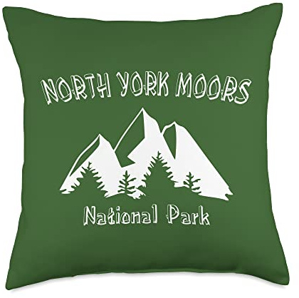 North York Moors National Park Throw Pillow