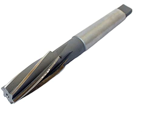 DOLUNTO Reibahlen 1 Stück 8–50 mm legierter Stahl 1:10 Maschinenkegelschaft Spiralnutkegelreibahlen (Größe : 12mm)