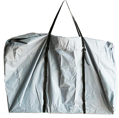 TAOZHUGONG Borsa portaoggetti per sedia a rotelle, 600D per deambulatore, 110 x 74 x 28 cm, pieghevole per sedia a rotelle, 110 x 74 x 28 cm, grigio, 210d, Borsa per sedia a rotelle