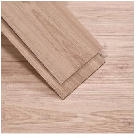 INMOZATA Floor Tiles Self Adhesive, 36-Pack, 5.02 Sq M Coverage, 91.5cm x 15.2cm Wood Plank, 2mm Thick Waterproof Peel and Stick Flooring for Kitchen, Bathroom, Bedroom, Living Room(Natural oak)