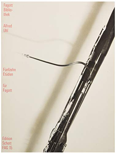 15 Etüden: Fagott. (Fagott-Bibliothek)