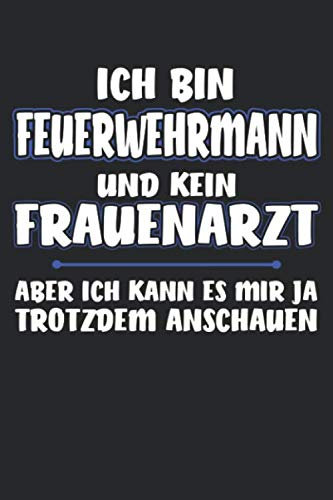 Feuerwehr Notizbuch: nummeriertes A5 Notizbuch Journal Dotted mit Index ñ 120 Seiten Bullet Journal