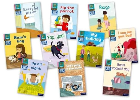 Read Write Inc. Phonics Book Bag Books: Pink Set 3 Storybooks Mixed Pack of 10