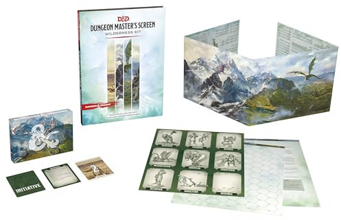 Dungeons & Dragons Wildnis-Kit (Spielleiterschirm & Zubehör)