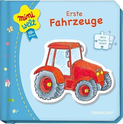 Kleines Puzzlebuch: Fahrzeuge (Bilderbuch ab 18 Monate)
