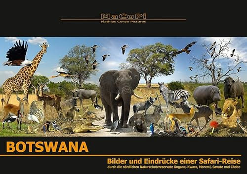 Botswana - Bilder und Eindrücke einer Safari-Reise: durch die nördlichen Naturschutzreservate Xugana, Kwara, Moremi, Savute und Chobe (Bilder und ... authentischer Reisebericht und Bildband)
