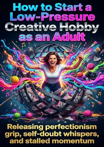 How to Start a Low-Pressure Creative Hobby as an Adult: Releasing perfectionism grip, self-doubt whispers, and stalled momentum