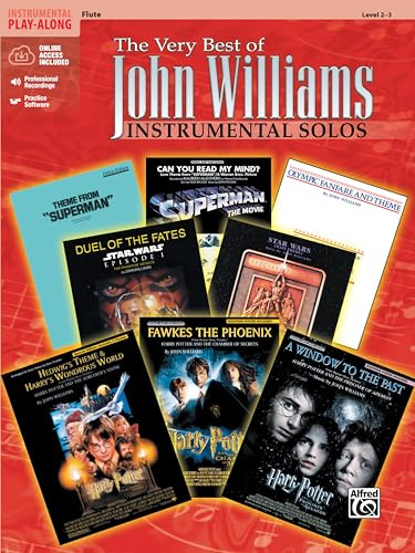 The Very Best of John Williams: Flute, Book & CD [With CD]: Instrumental Solos - Flute (incl. CD)
