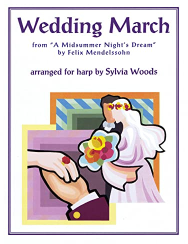 Wedding March From A Midsummer's Night Dream: Noten für Harfe: For Harp
