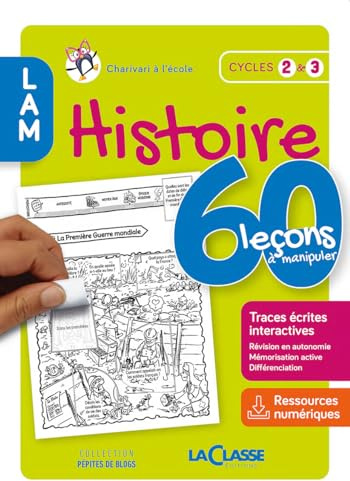 Histoire Cycles 2 & 3: 60 leçons à manipuler