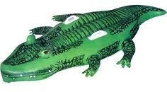 TRI Inflatable crocodile lounger 150cm - Great Fun for all the family