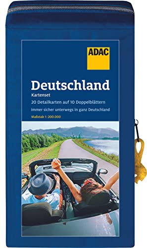 ADAC KartenSet Deutschland 2021/2022 1:200.000: 20 Detailkarten auf 10 Doppelblättern