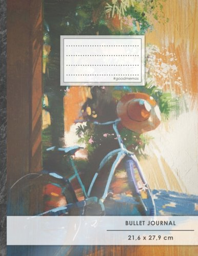 Bullet Journal • A4-Format, 100+ Seiten, Soft Cover, Register, „Gelassenheit“ • Original #GoodMemos Dot Grid Notebook • Perfekt als Tagebuch, Zeichenbuch, Kalligraphie Buch