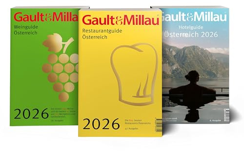 Gault&Millau Österreich 2026: Restaurant- und Hotelguide, sowie der neue Weinguide.