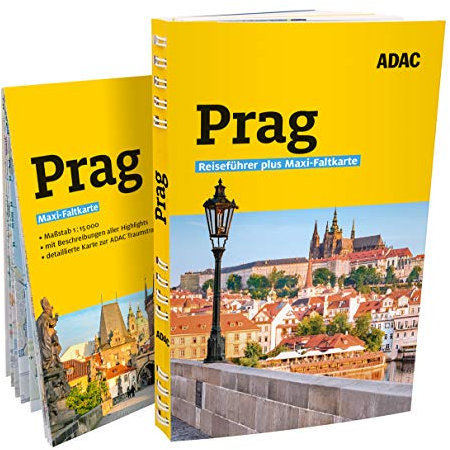 ADAC Reiseführer plus Prag: Mit Maxi-Faltkarte und praktischer Spiralbindung