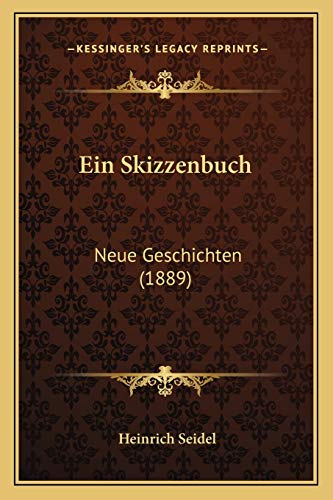 Ein Skizzenbuch: Neue Geschichten (1889)