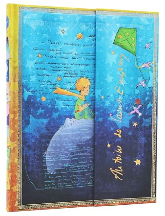 Saint-Exupéry, The Little Prince (Embellished Manuscripts Collection) Ultra Unlined Hardcover Journal (Wrap Closure)