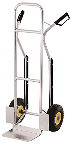 STANLEY Sackkarre Aluminium, Tragkraft 200kg, SXWTC-HT525, Transportkarre, Abmessungen Ladefläche 40x20,5cm, Knöchelschutz