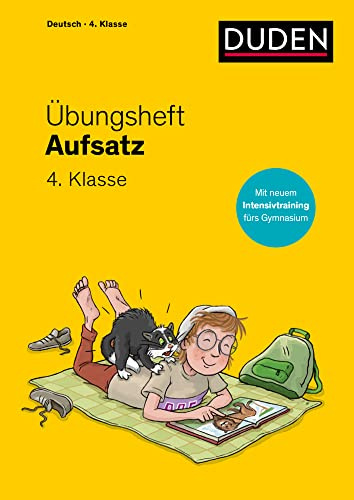 Übungsheft - Aufsatz 4. Klasse: Mit Stickern und Lernerfolgskarten (Übungshefte Grundschule Deutsch)
