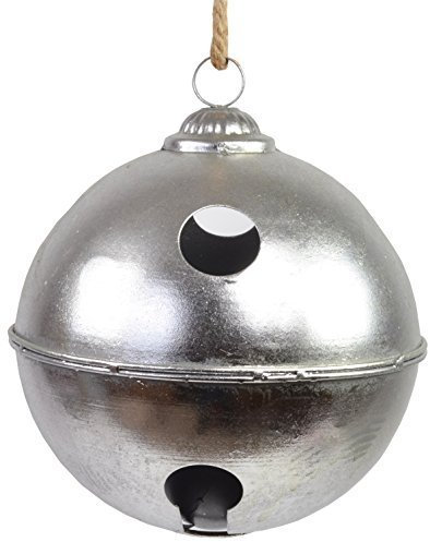 CHICCIE Riesige Metall Weihnachtsglocke Ø 25cm - Weihnachtskugel Dekoration