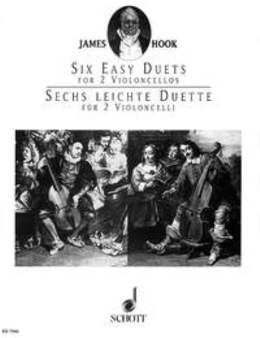 6 leichte Duette: op. 58. 2 Violoncelli. Spielpartitur.