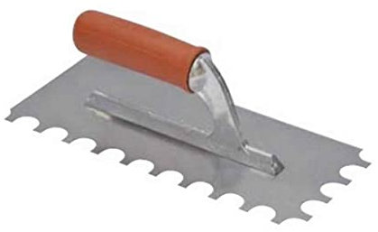 Raimondi – Frattone dentellato U15 manico gomma 28 x 12 cm