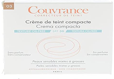 AVENE - AVENE Couvrance Crema Compacta Oil Free Tono Arena10g